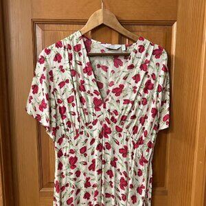 & Other Stories Rose Print Dress